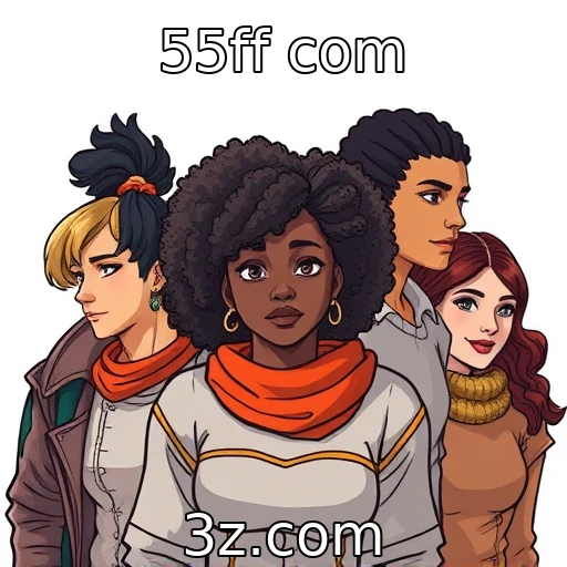 Diversidade e inclusão na criação de personagens - 55ff com